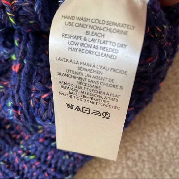 NWT Free People Midnight Aura Combo Sweater Medium - Picture 7 of 8